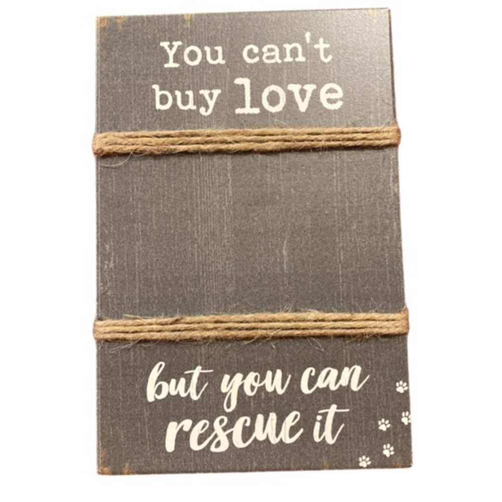 Pet rescue shabby chic picture frame